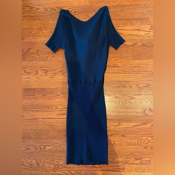 Large Oliviaceous navy blue dress - Picture 6 of 10